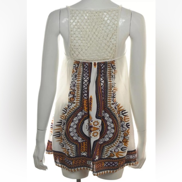 LF Boho Chic Cage Back Mini Dress Small - Picture 6 of 7